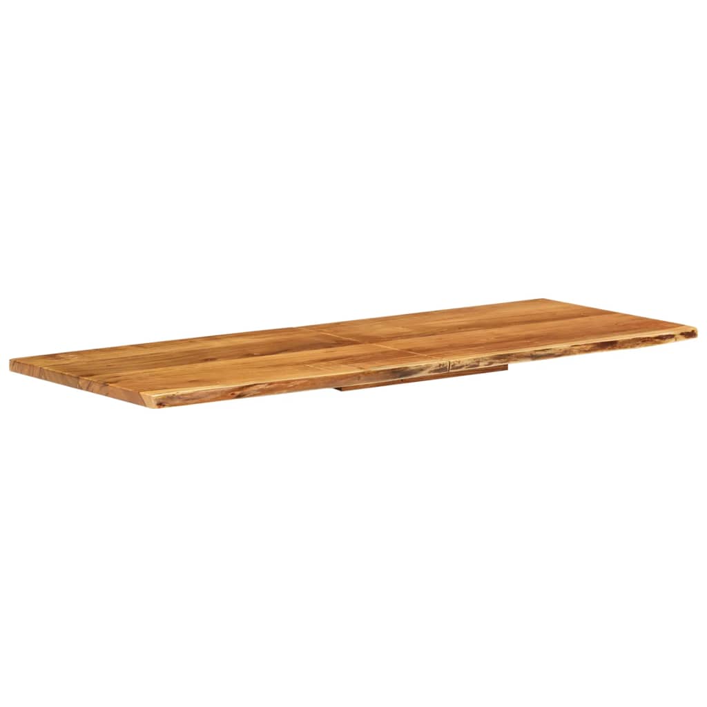 Badezimmer-Waschtischplatte Massivholz Akazie 100x52x2,5 cm
