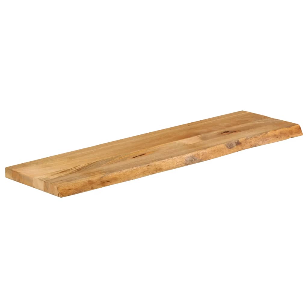 Wandregal 40x20x2,5 cm Rechteckig Massivholz Akazie Baumkante