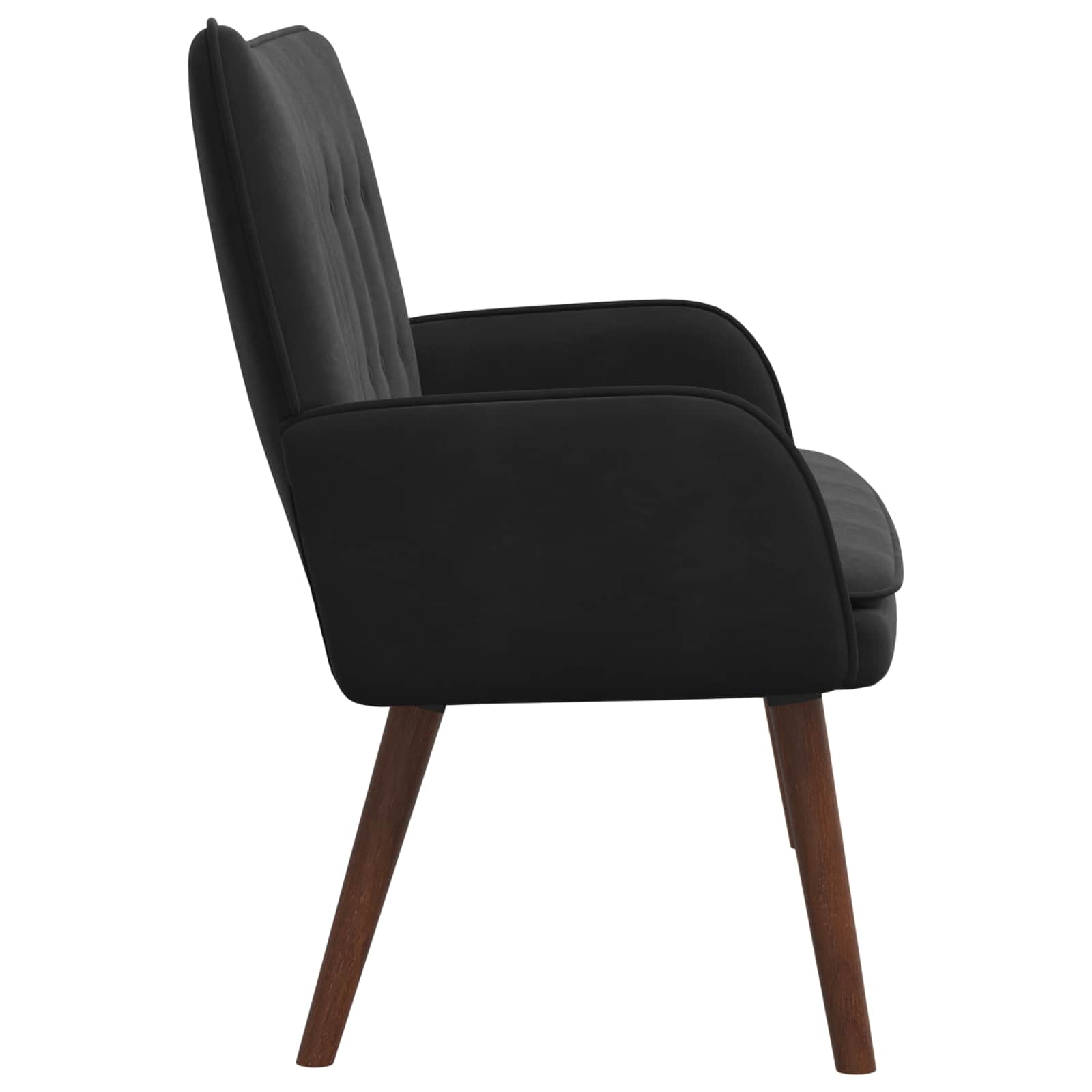 2-Sitzer Sofa Hellgrau 115 x 61 x 87 cm Samt (V)
