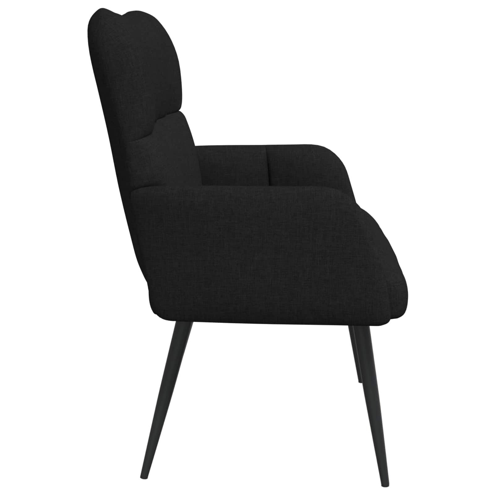 2-Sitzer Sofa Hellgrau 115 x 61 x 87 cm Stoff