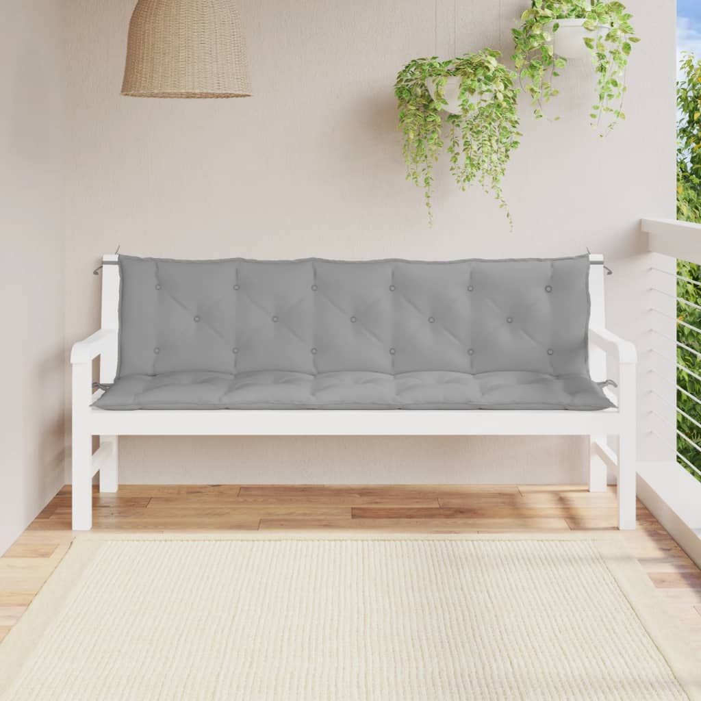 Gartenbank-Auflagen 2 Stk. Königsblau 100x50x7 cm Oxford-Gewebe