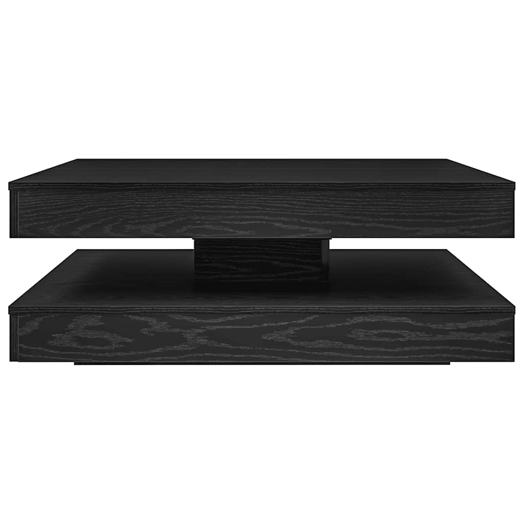 Couchtisch 360-Grad Drehbar Weiß 90x90x34,5 cm