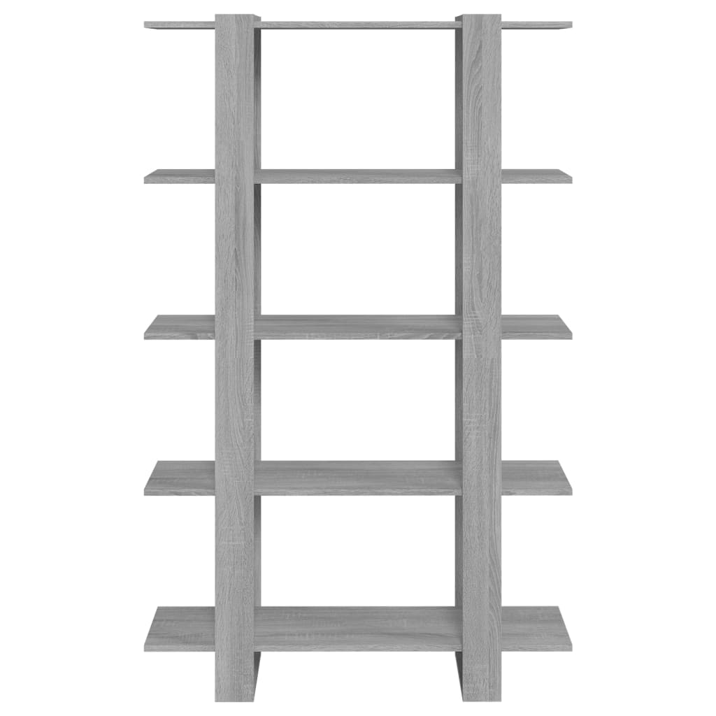 Bücherregal/Raumteiler Weiß 100×30×160 cm