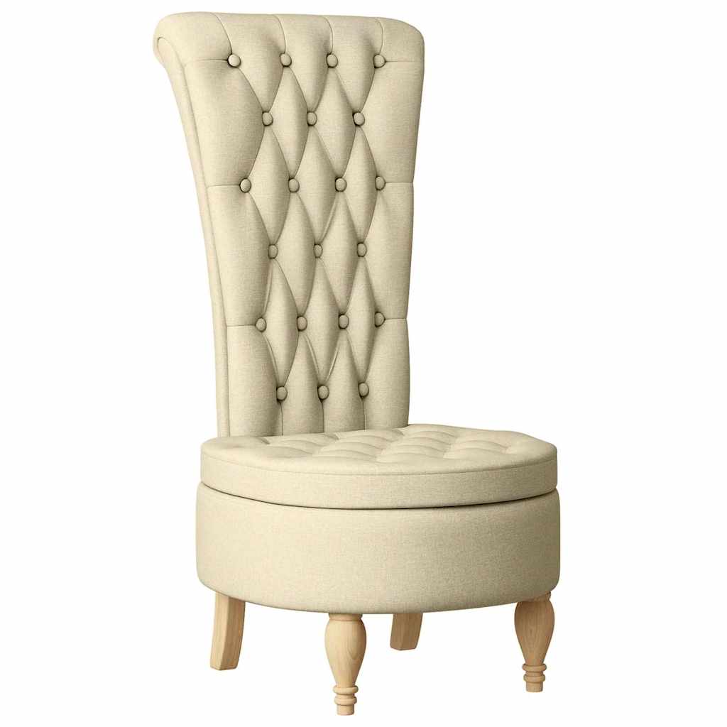 Schlafsessel Hellgrau 56,5 x 70 x 110 cm Stoff