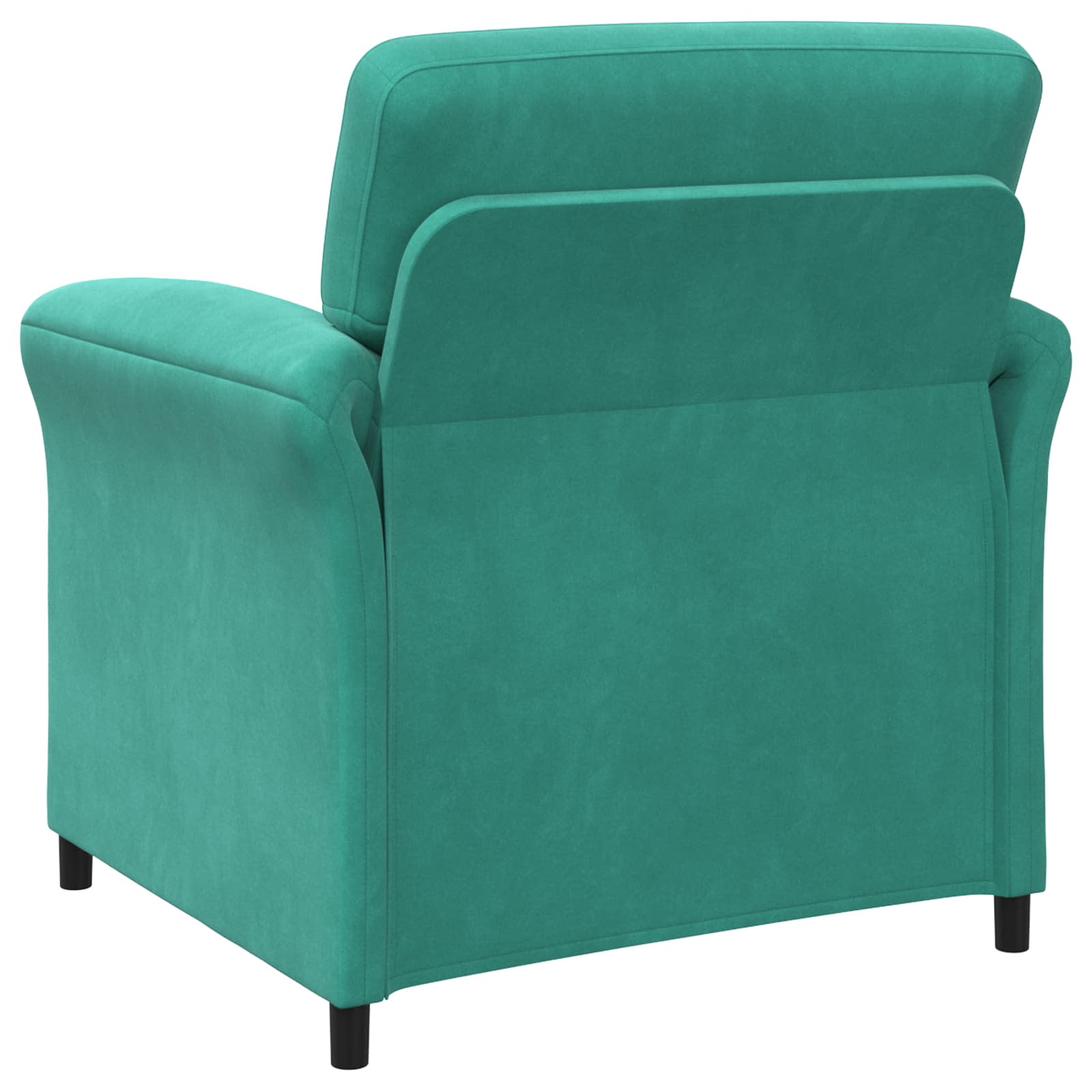 1-Sitzer Sofa Hellgrau 88 x 83 x 95 cm Samt