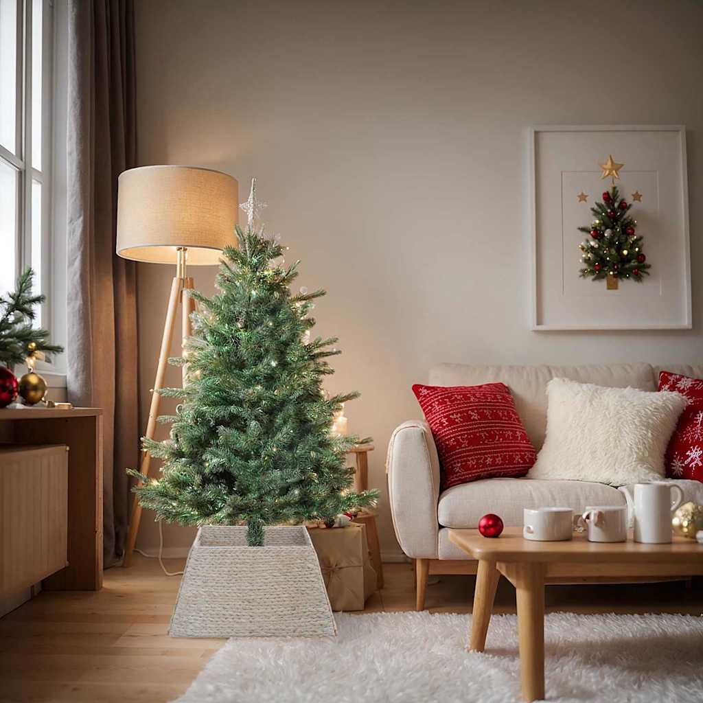 Weihnachtsbaumkragen Braun 70 x 70 x 28 cm Wasserhyazinthe