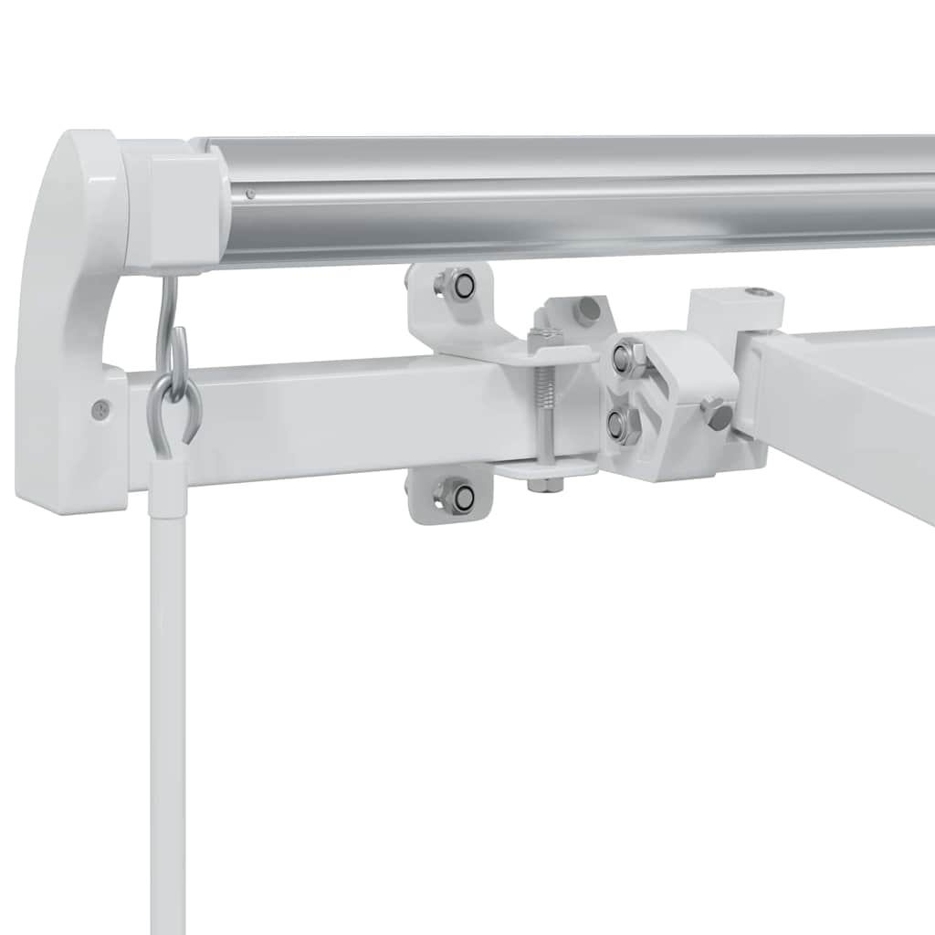 Markisenrahmen Weiß 2,5 x 2 m Metall