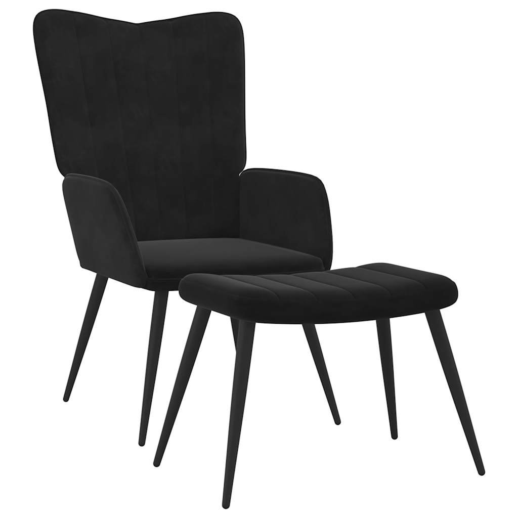 Relaxsessel Dunkelgrün Samt