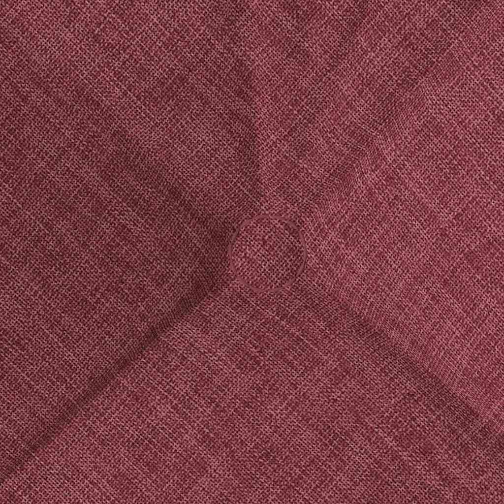 Sitzkissen 4 pcs Hellgrau 40 x 40 x 12 cm Stoff