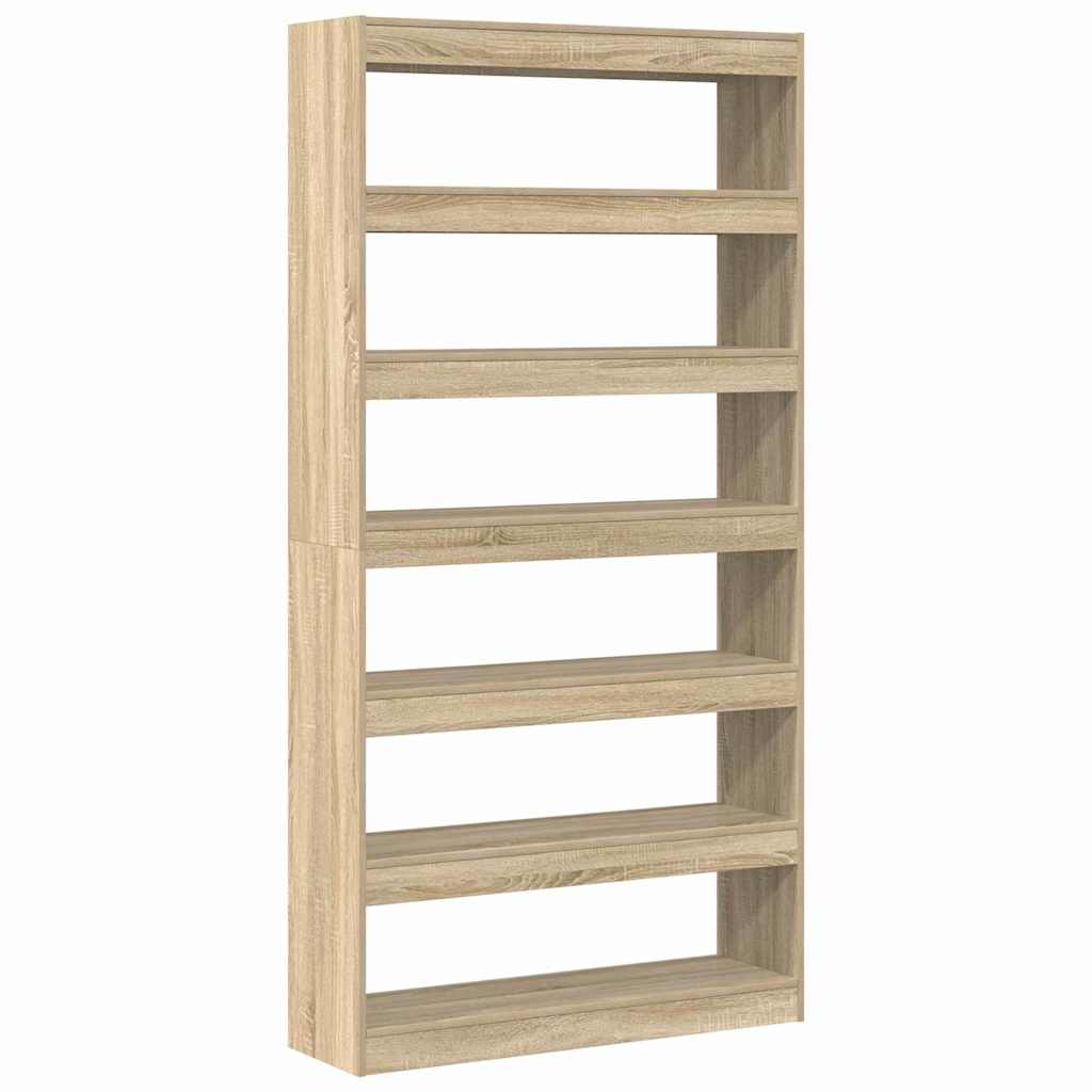 Bücherregal Weiß 100 x 30 x 198 cm Holzwerkstoff