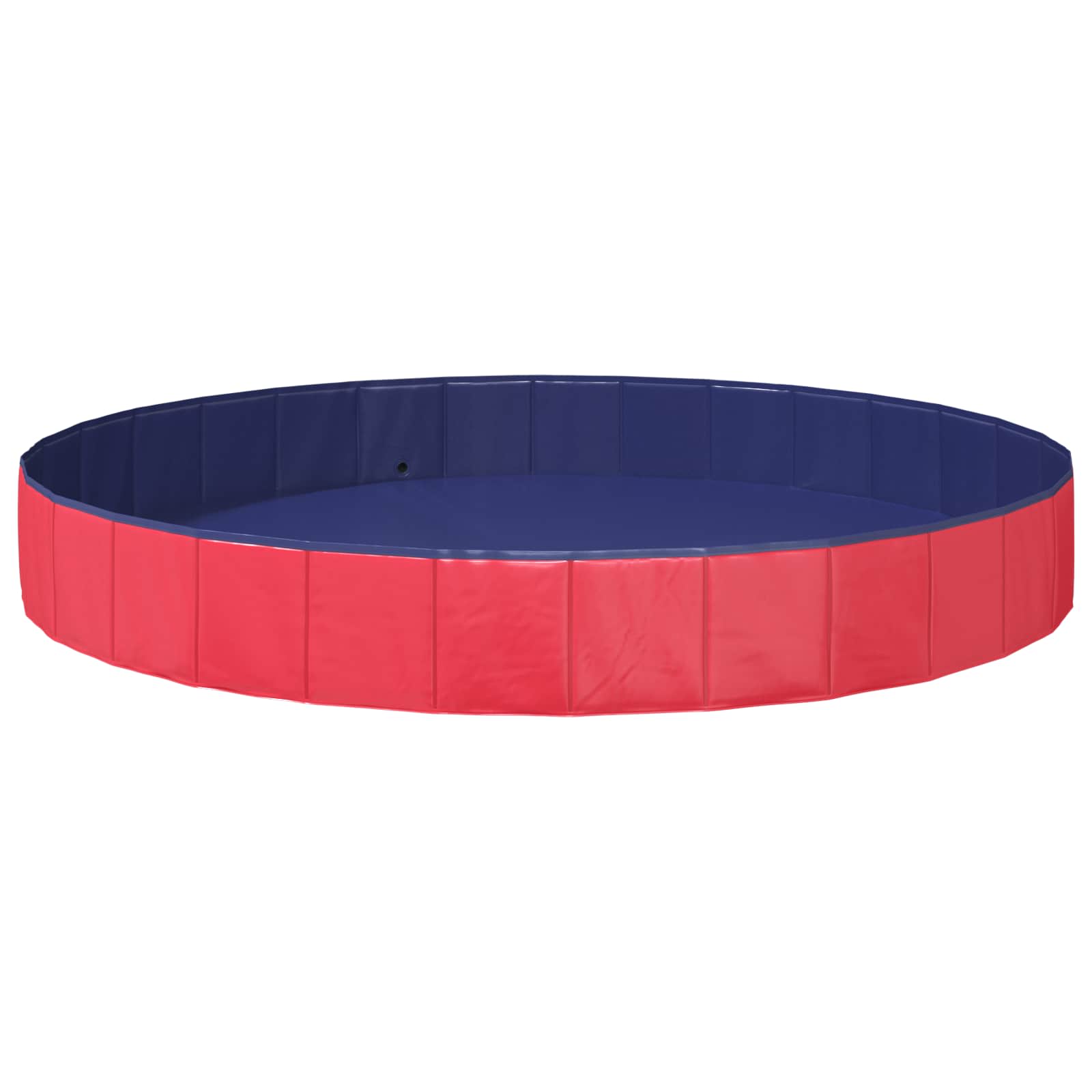 Hundepool Rot Ø200 x 30 cm Dicker PVC