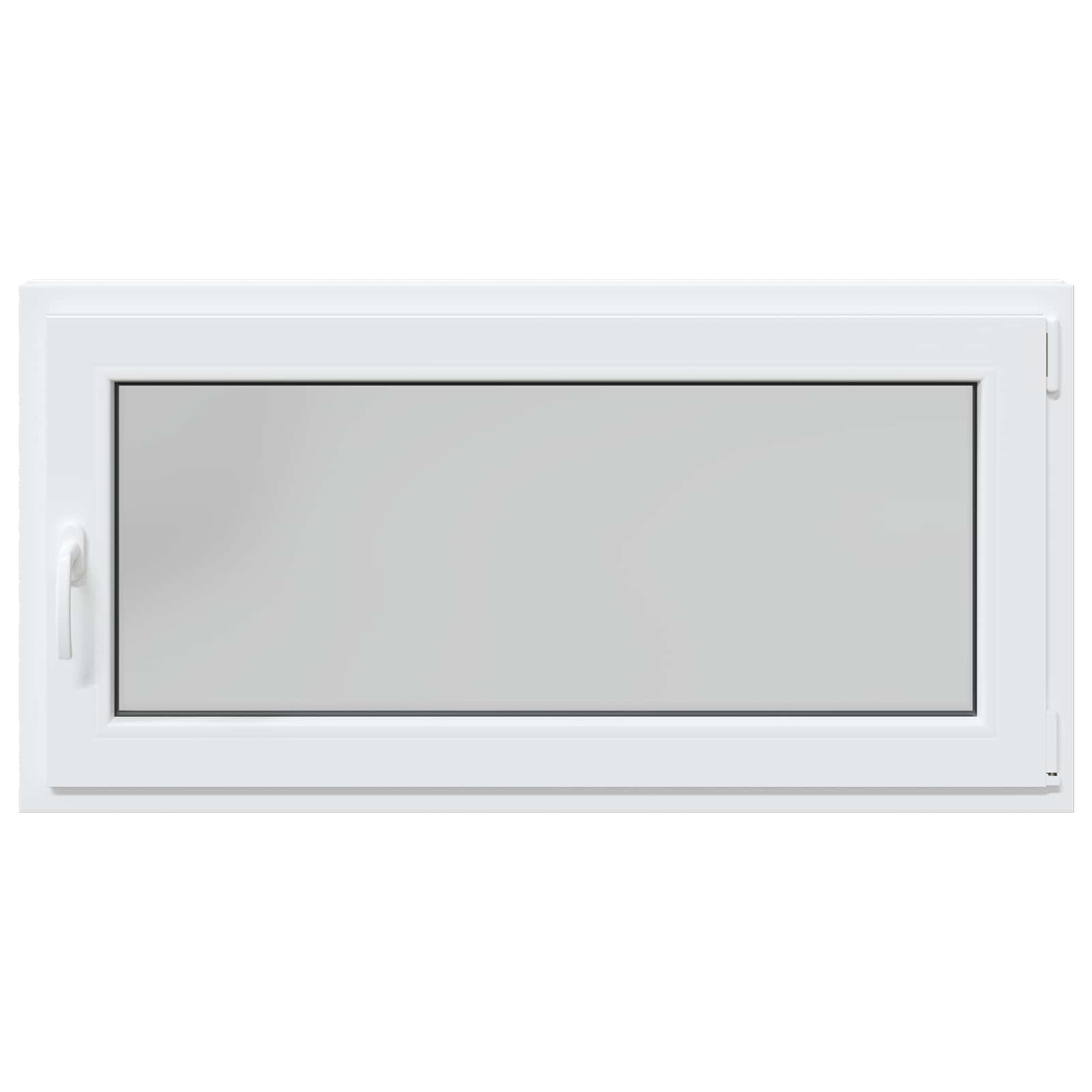 Kellerfenster RISOR 50 x 50 cm PVC und Glas Weiß