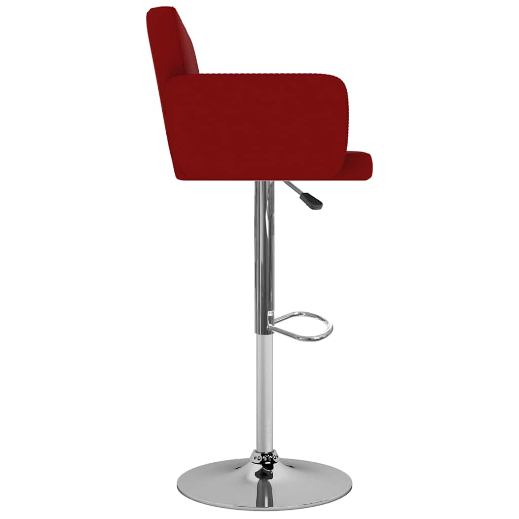 Barhocker 2 Stk. Weiß Kunstleder