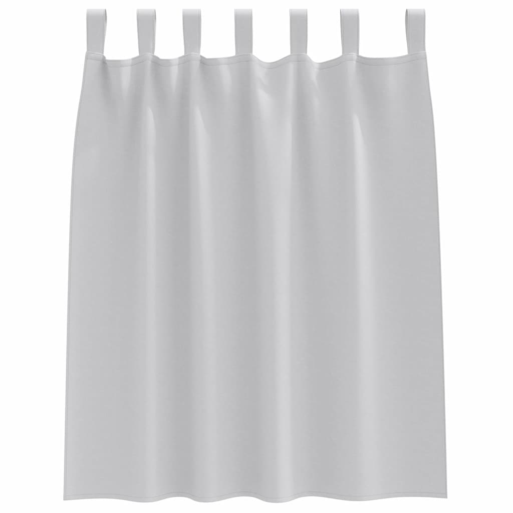 Verdunkelungs-Vorhänge mit Ringen 2 pcs Beige 140 x 140 cm