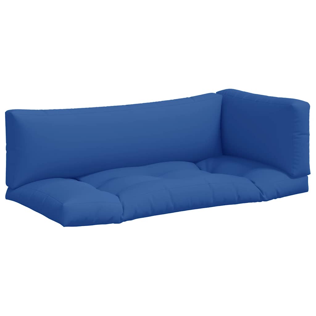 Palettenkissen Blau Weiß Gestreift 58x58x10 cm Oxford-Gewebe