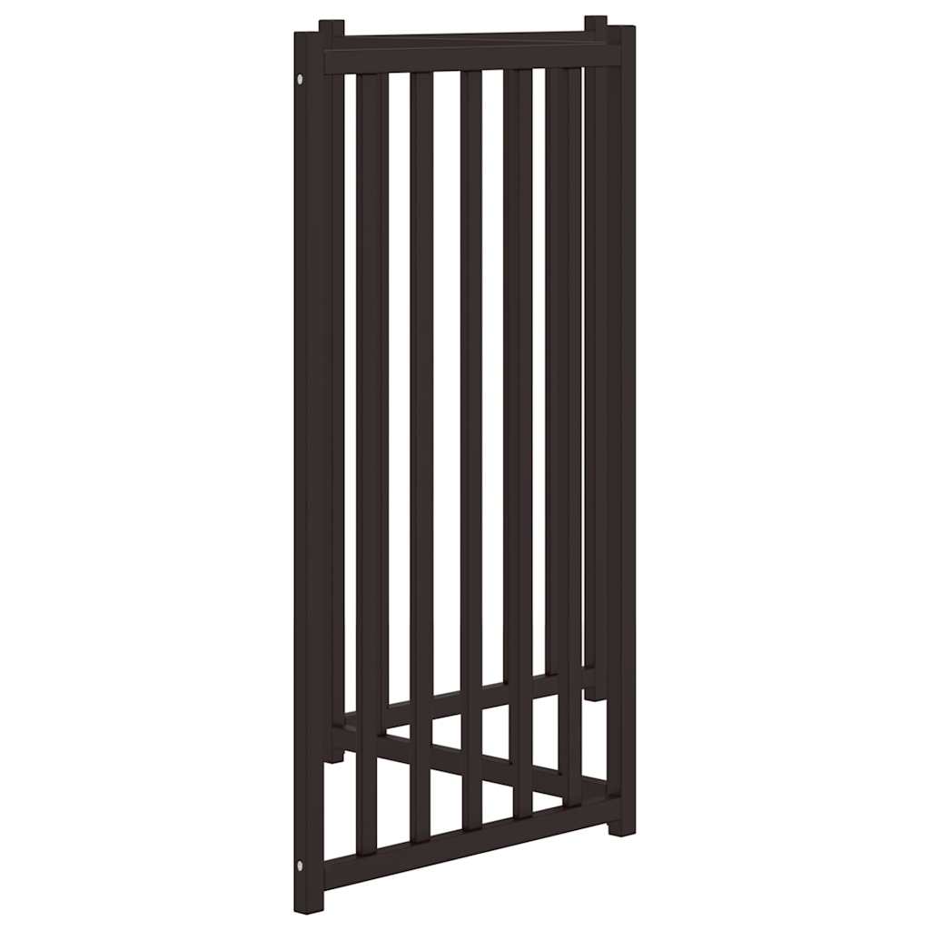3-tlg. Hundetor Faltbar 150 cm Massivholz Tanne