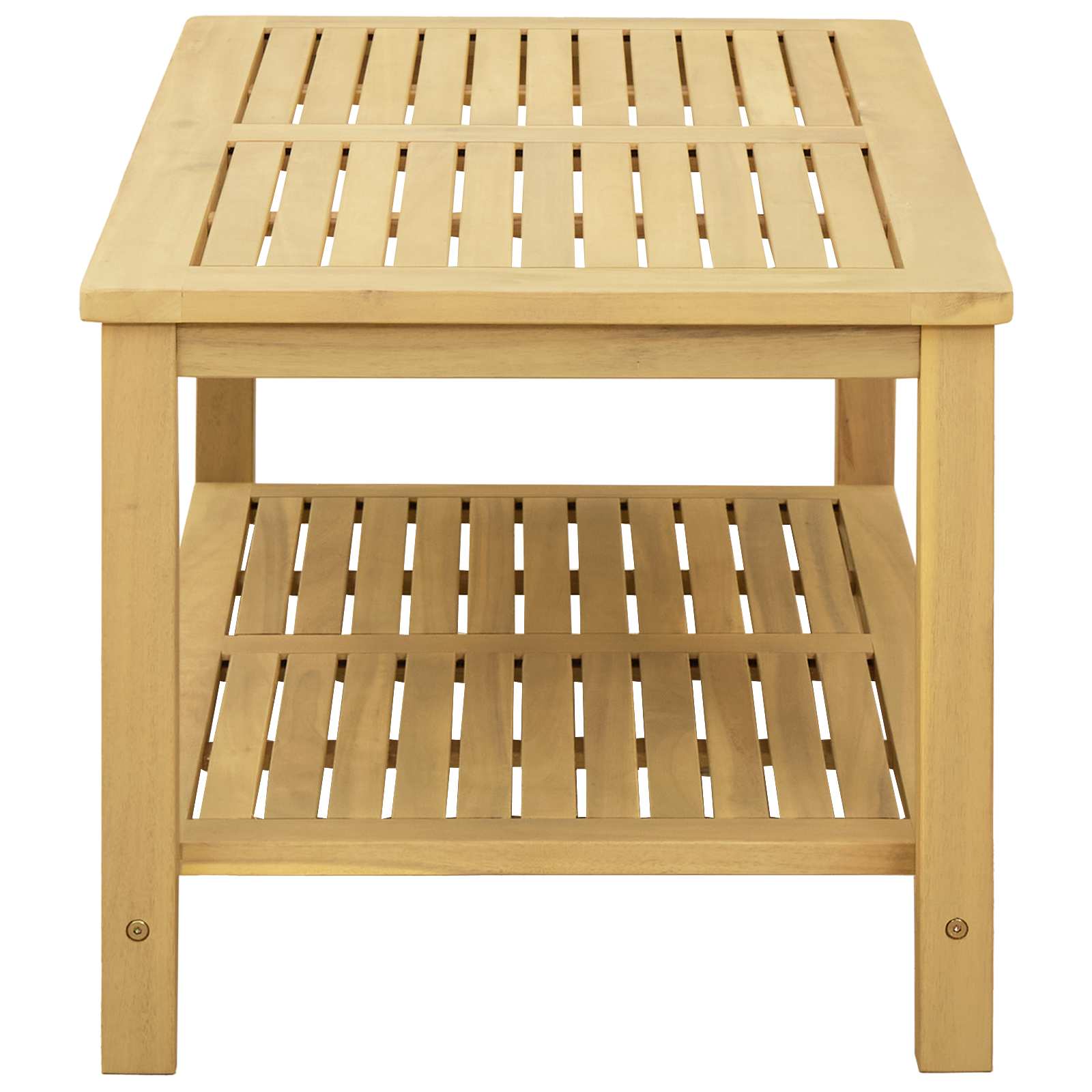Beistelltisch Öl-Natur 70 x 40 x 45 cm Massivholz Akazie