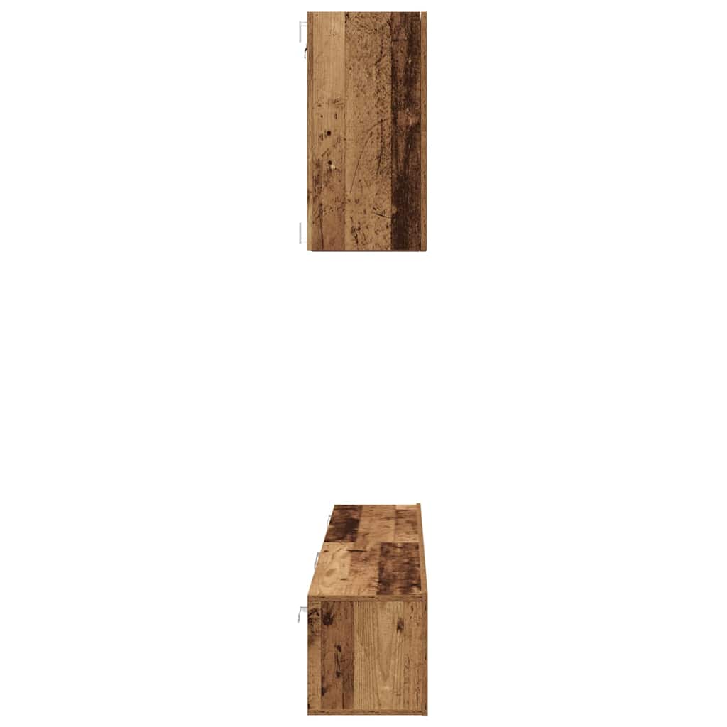5-tlg. TV-Schrank-Set Weiß Holzwerkstoff