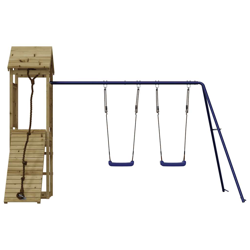 Spielturm Massivholz Kiefer