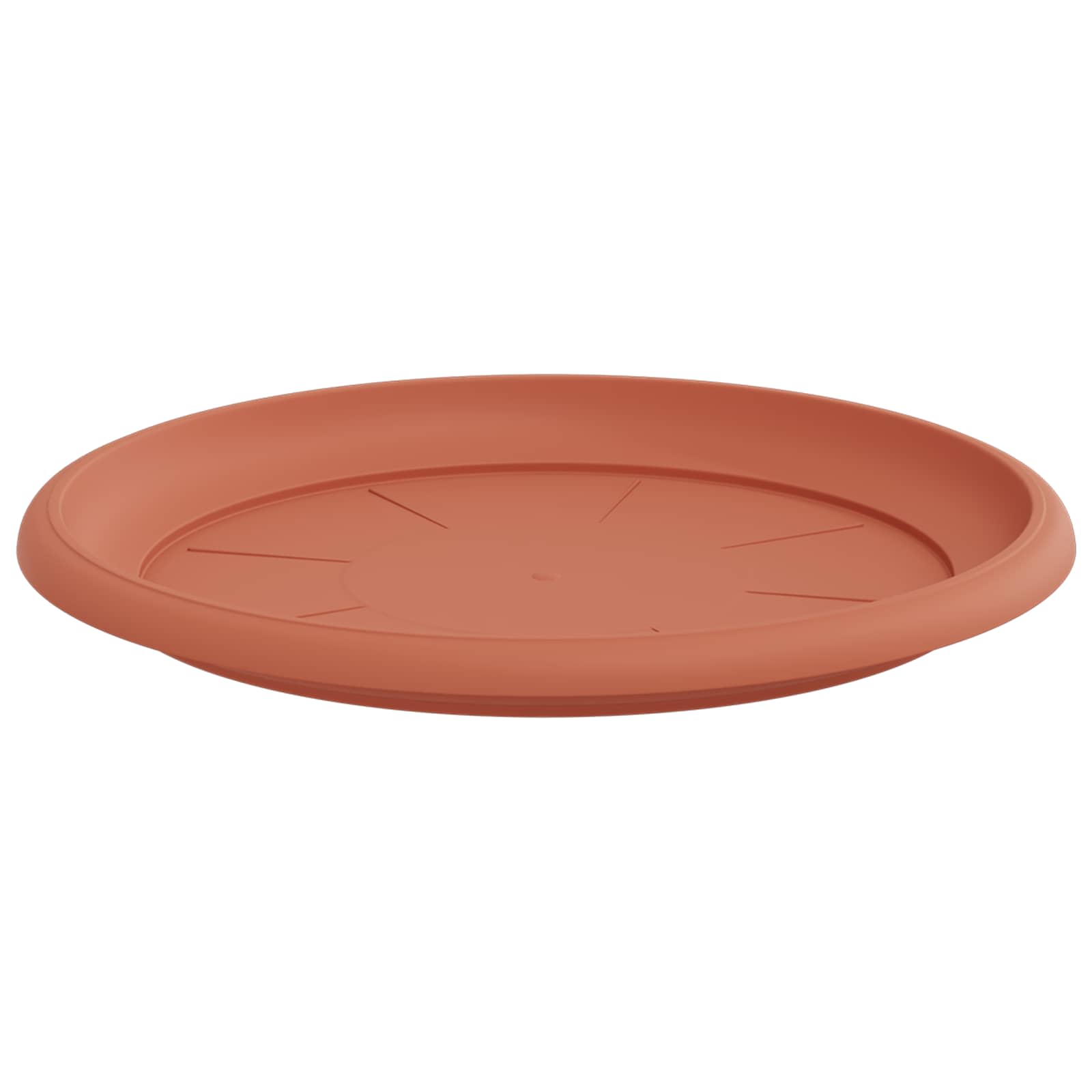 Blumentöpfe 6 pcs Ziegelrot Ø 22 x 18 cm Kunststoff