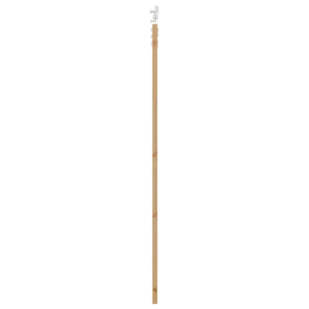 Schiebetür ORKDAL Natürlich und Schwarz 61 x 198,5 cm