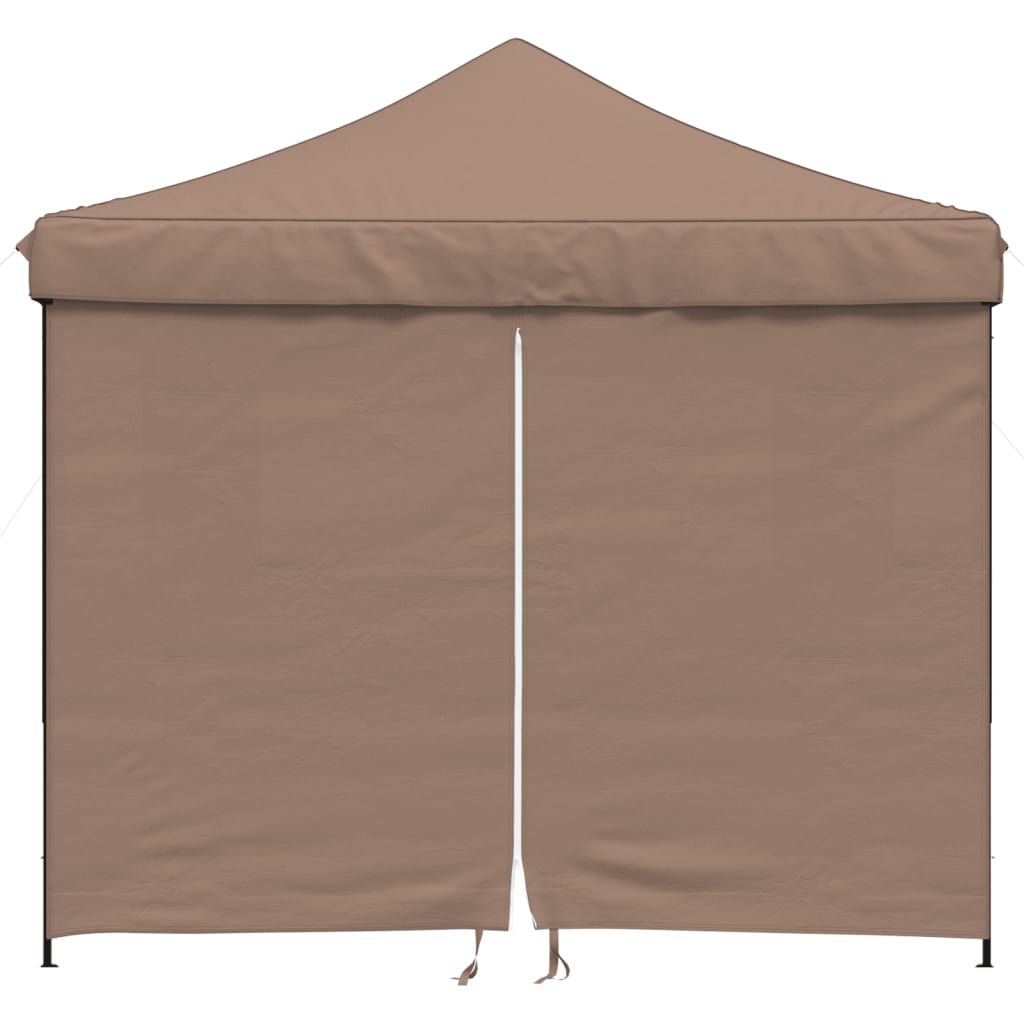 Partyzelt Faltbar Pop-Up Schwarz 292x292x315 cm