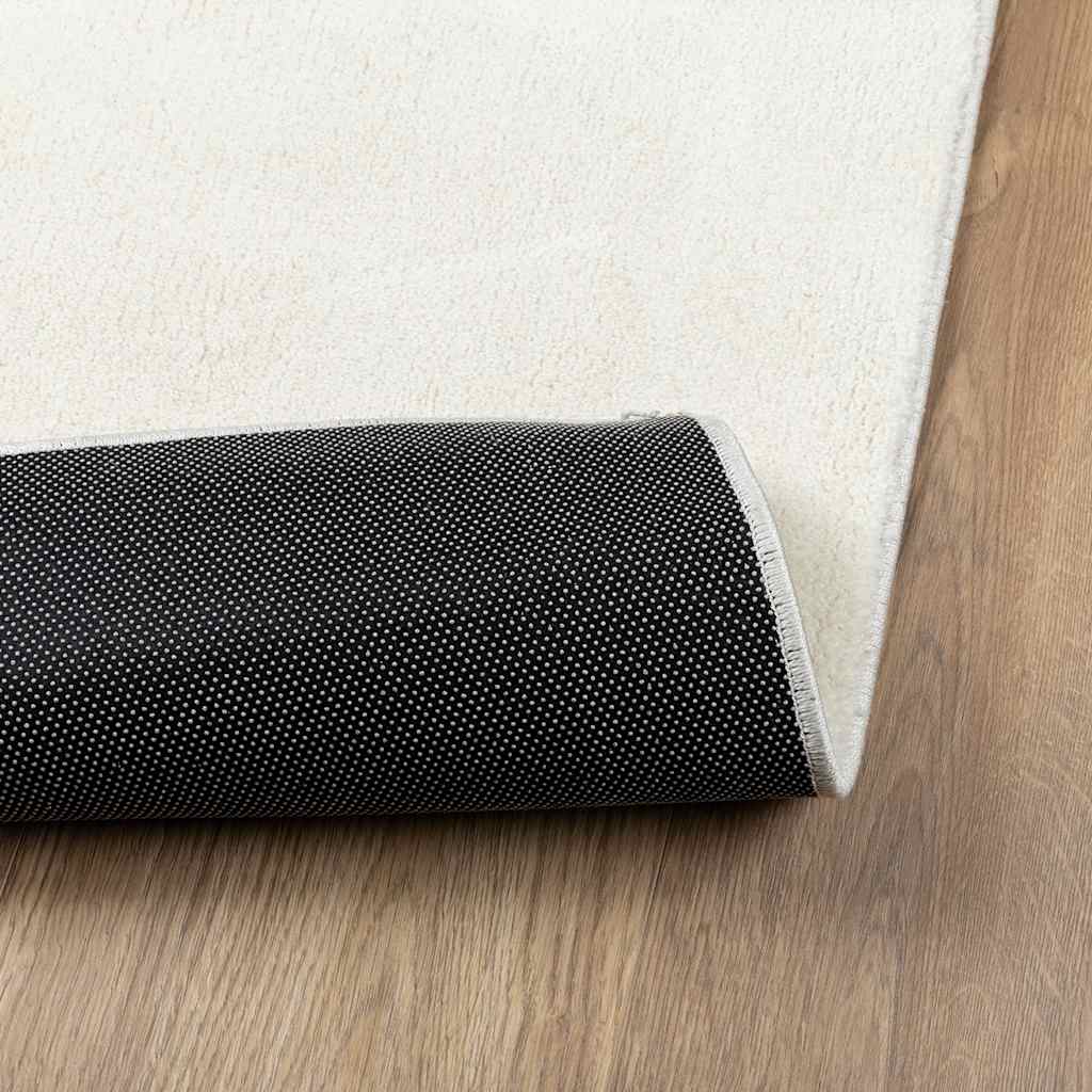Teppich OVIEDO Kurzflor Anthrazit 120x120 cm