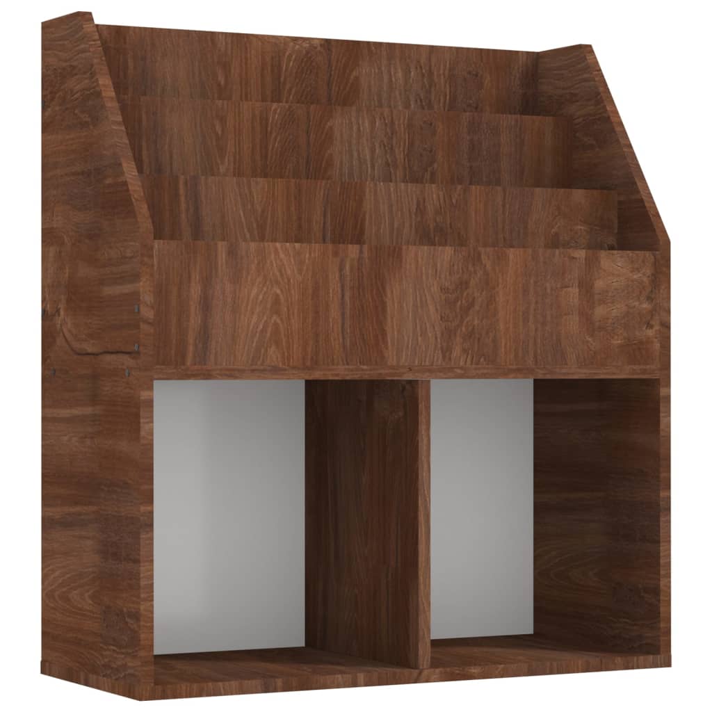Kinder-Bücherregal Grau Sonoma-Eiche 71x30x78,5cm Holzwerkstoff
