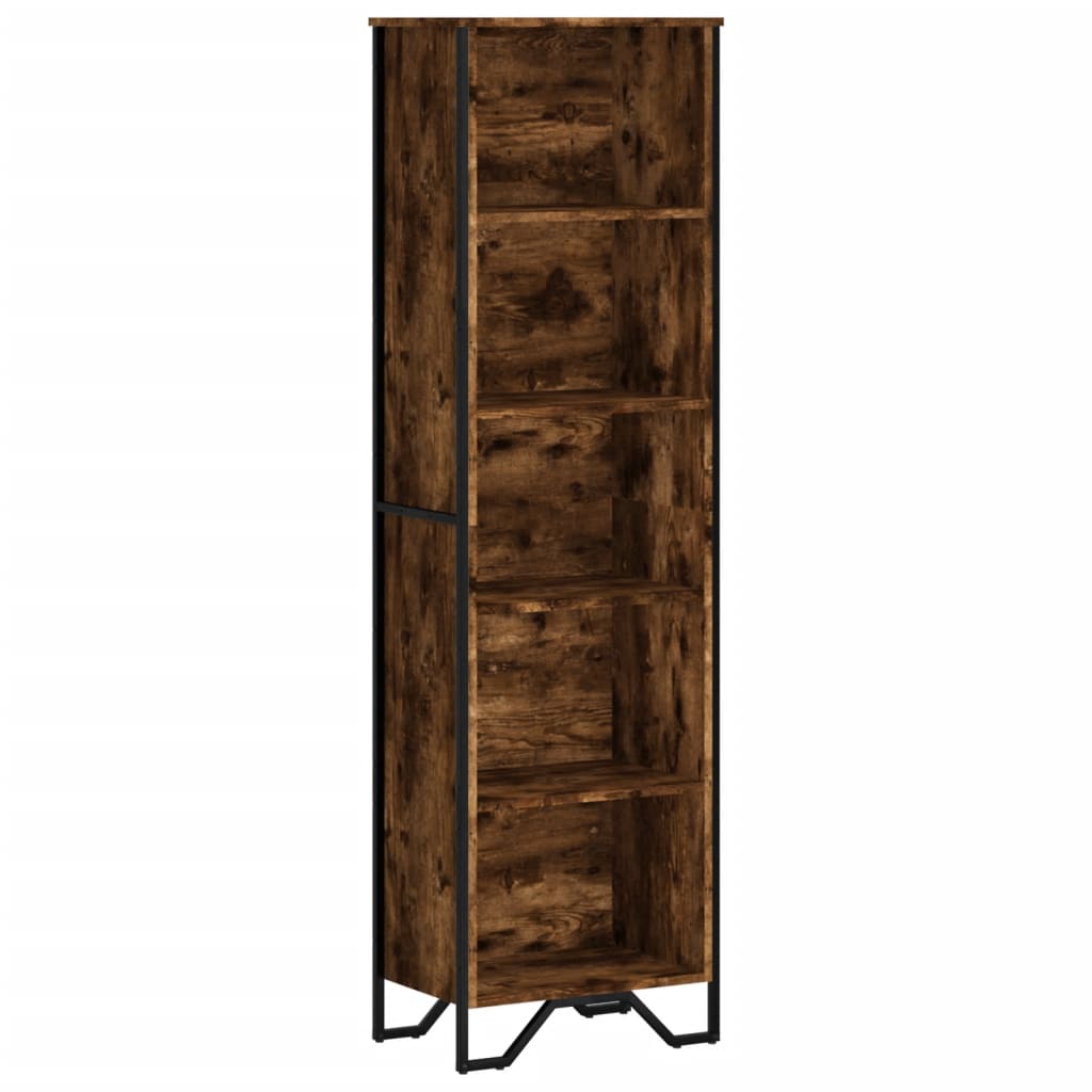 Bücherregal Schwarz 80x31x169 cm Holzwerkstoff