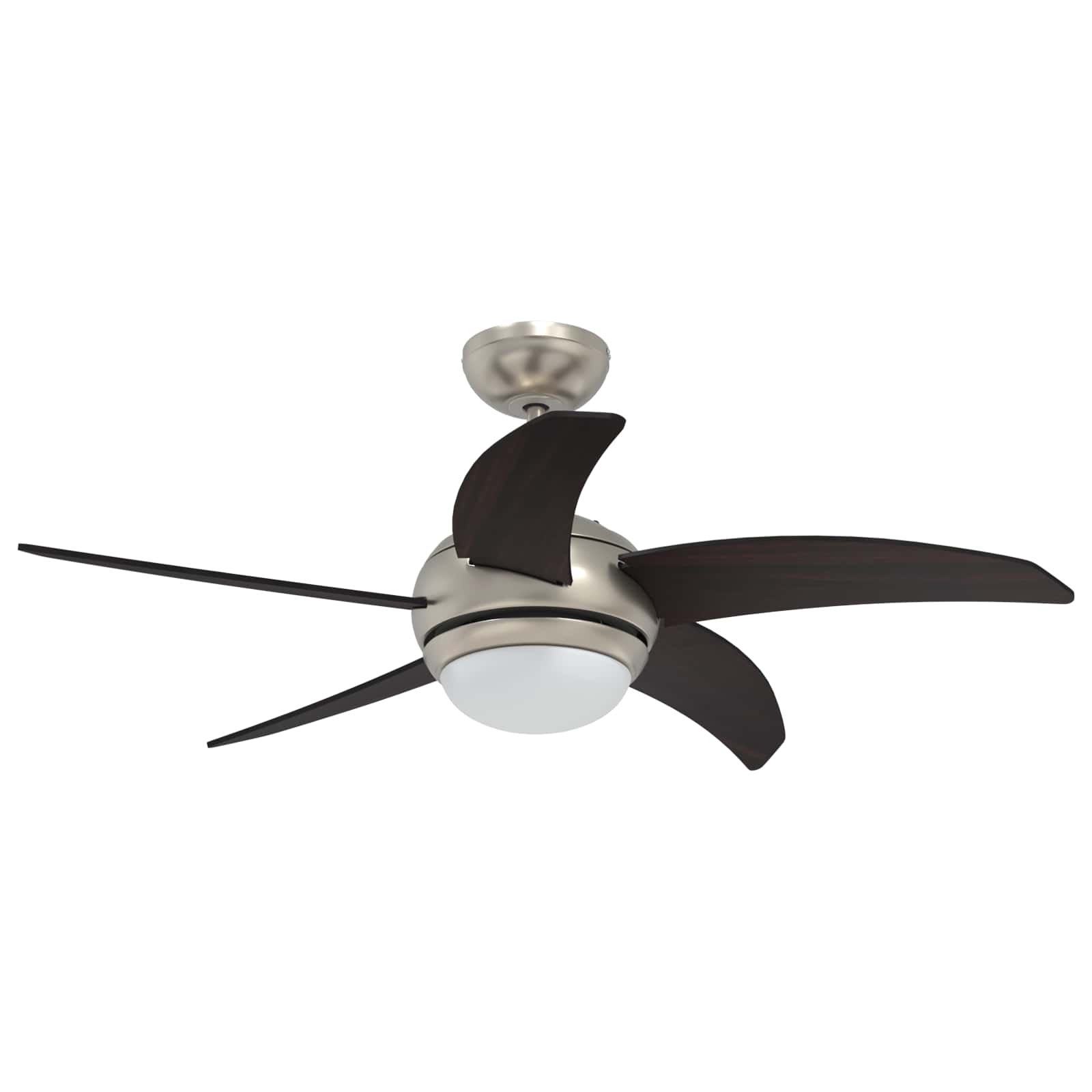 Deckenventilator mit Licht und Fernbedienung Ø 130 cm Weiß