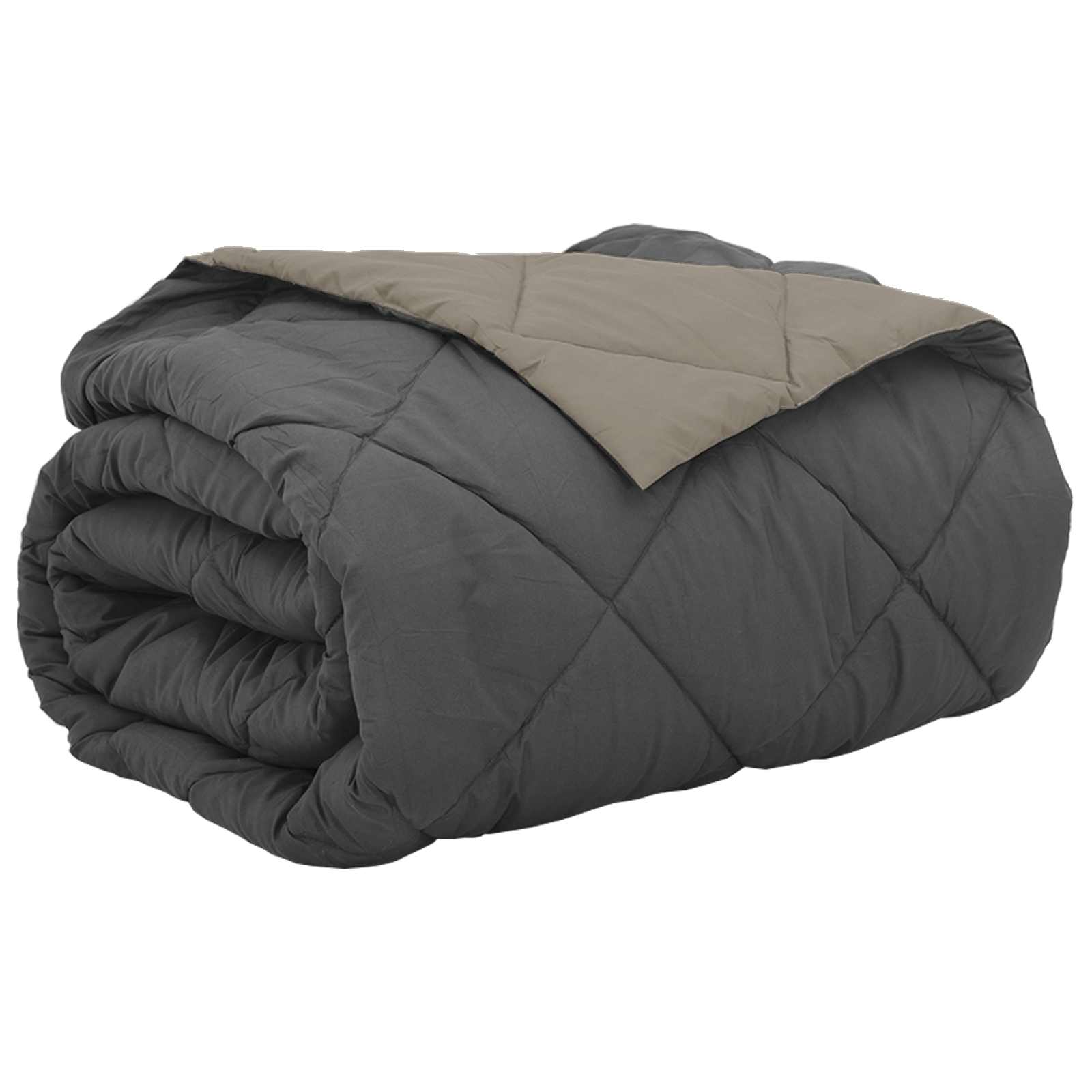 Sommerdecke Anthrazit 200 x 135 cm Mikrofaser