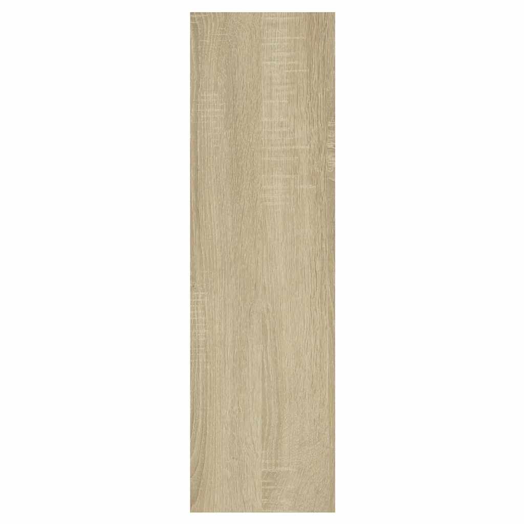 Wandregal Weiß 75x16x55 cm Holzwerkstoff