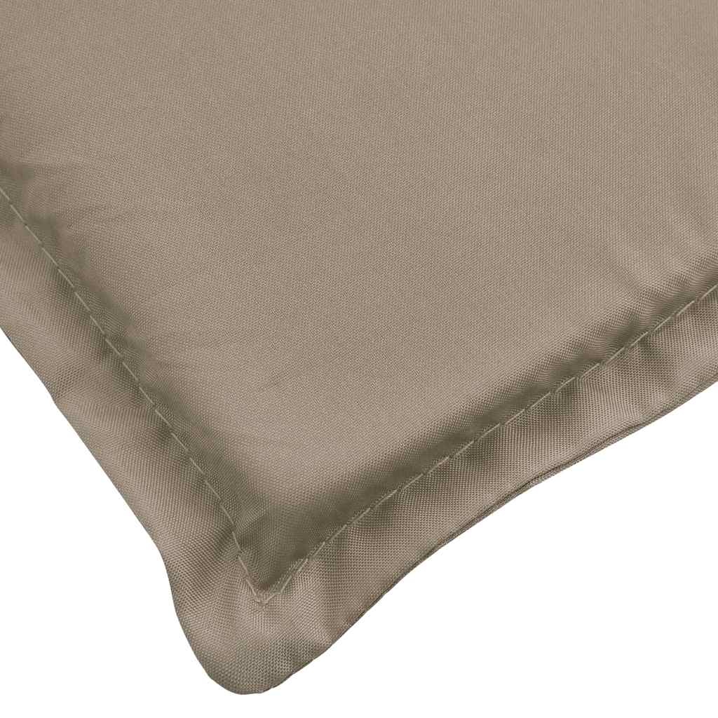 Sonnenliegen-Auflage Grau 180x60x4 cm Oxford-Gewebe