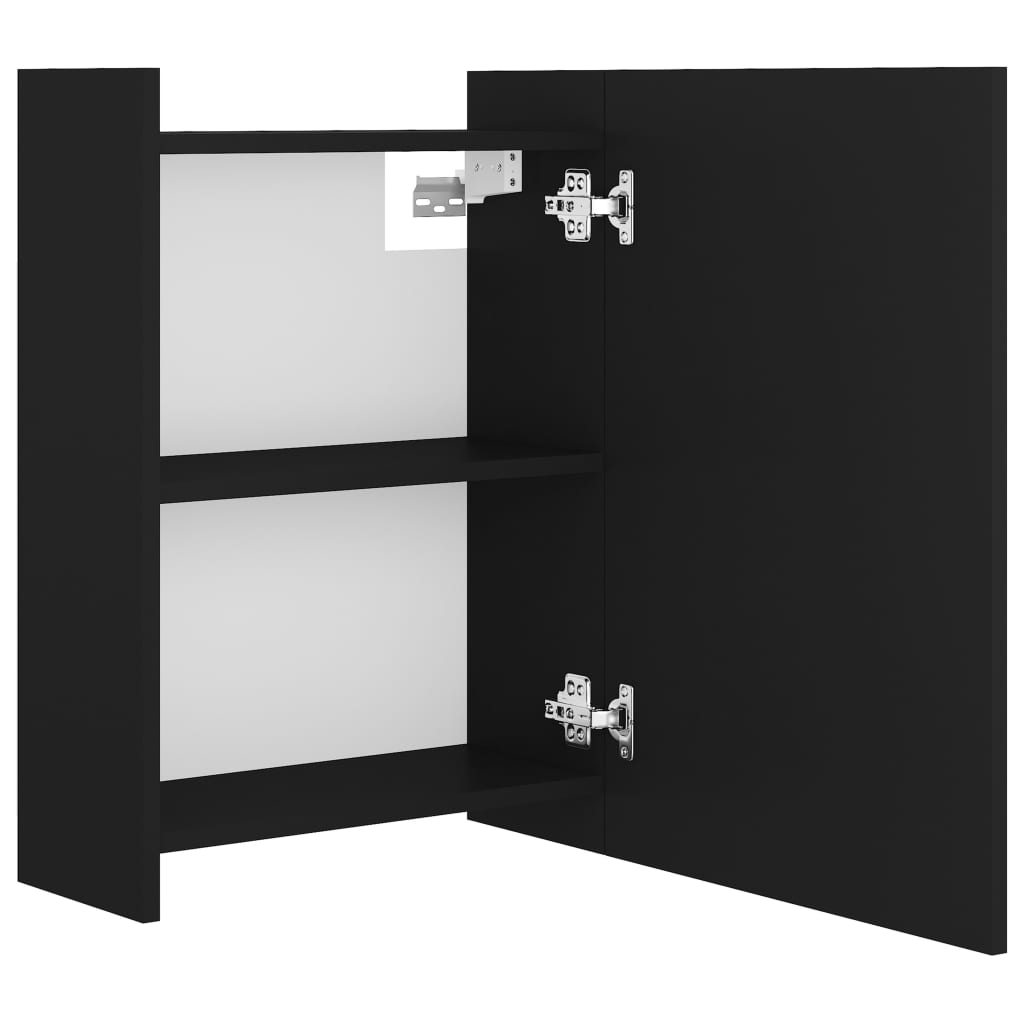 Bad-Spiegelschrank Weiß 62,5x20,5x64 cm Holzwerkstoff