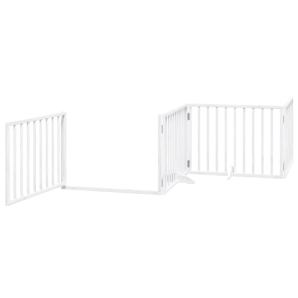 Hundegitter Faltbar 3 Paneele 150 cm Pappelholz