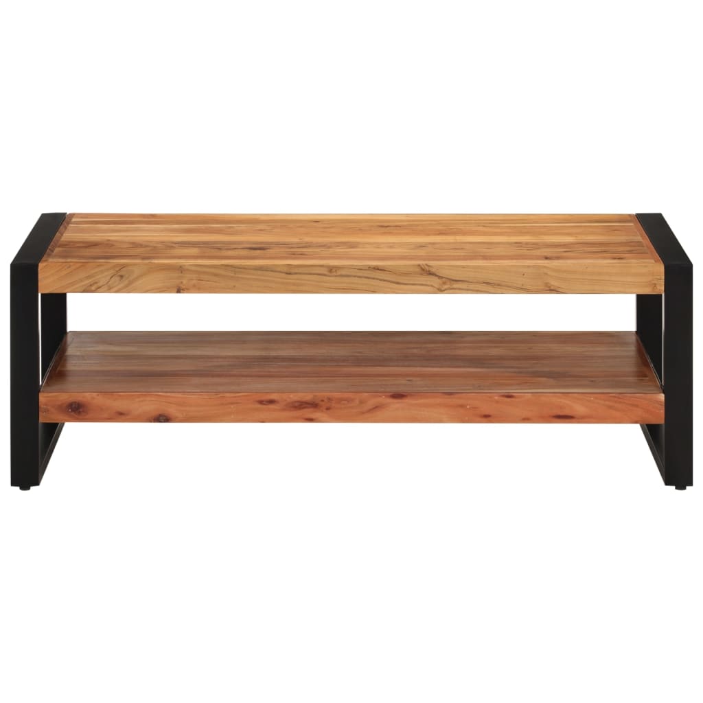 Couchtisch 120x55x40 cm Massivholz Mango