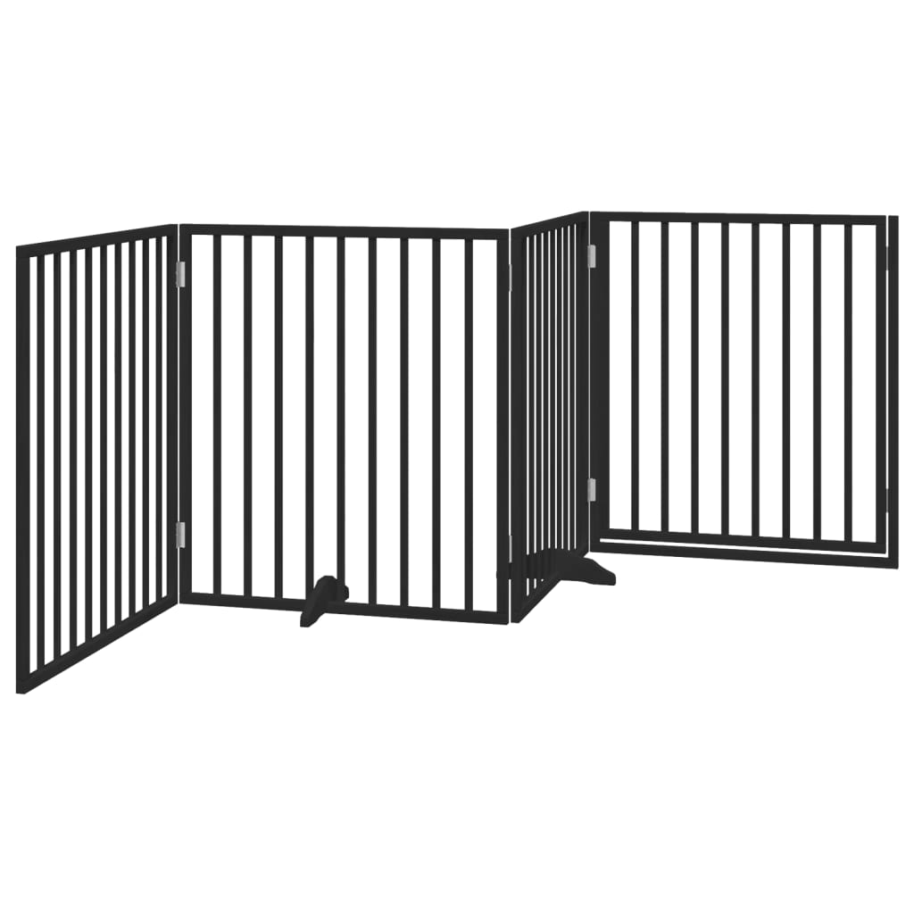 Hundegitter Faltbar 3 Paneele 150 cm Pappelholz
