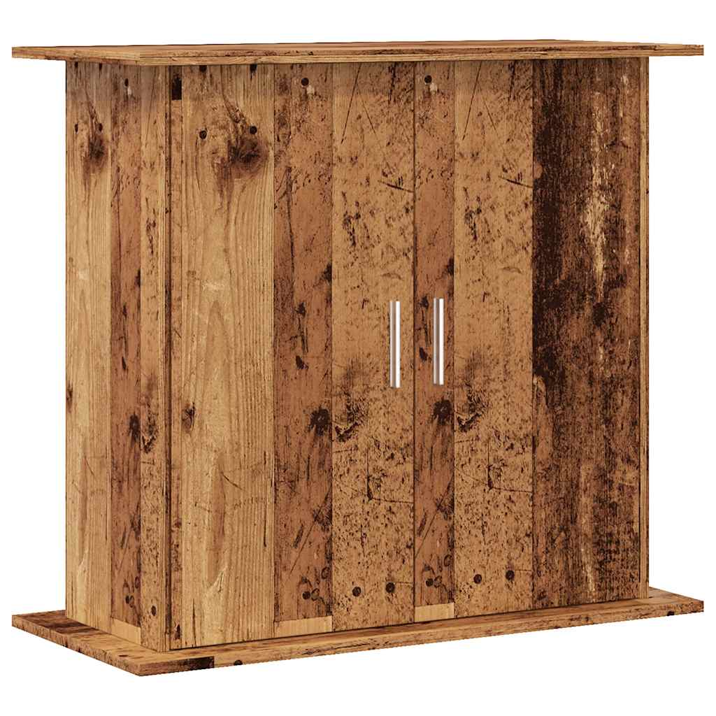 Aquariumständer Weiß 81x36x73 cm Holzwerkstoff