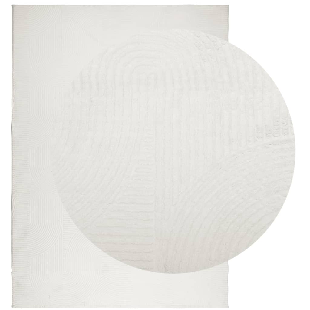Teppich IZA Kurzflor Skandi-Stil Anthrazit 80x150 cm