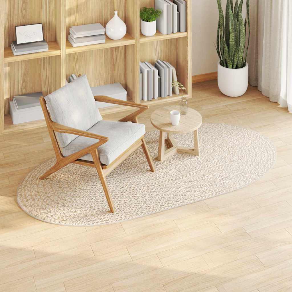 Teppich ZIZUR Braun 170 x 120 cm Polypropylen