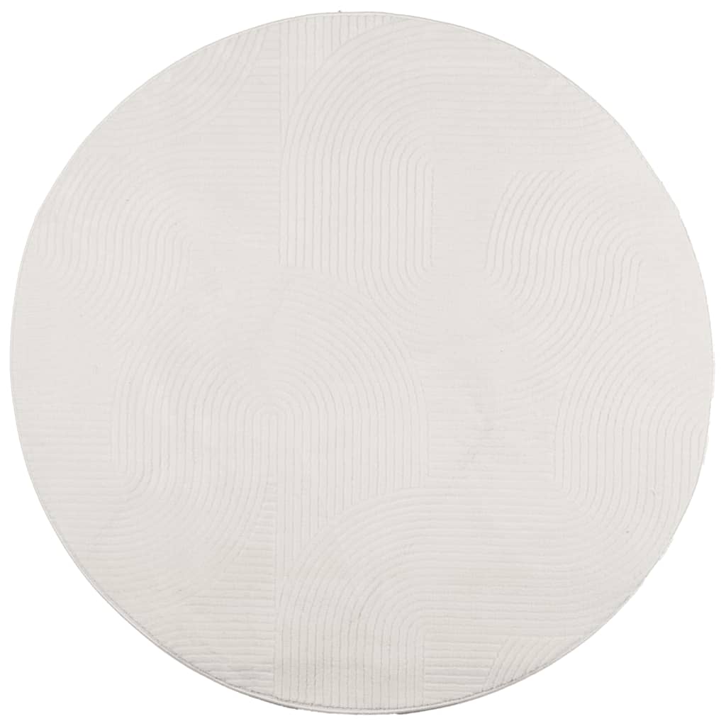 Teppich IZA Kurzflor Skandi-Stil Anthrazit 80x150 cm