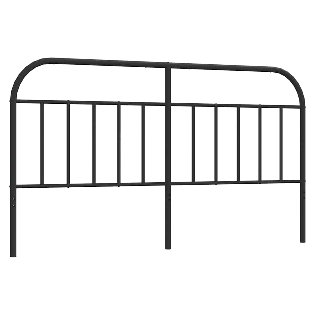 Ersatz-Kopfteil Metall Schwarz 75 cm
