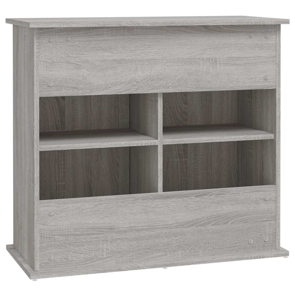 Aquariumständer Weiß 81x36x73 cm Holzwerkstoff