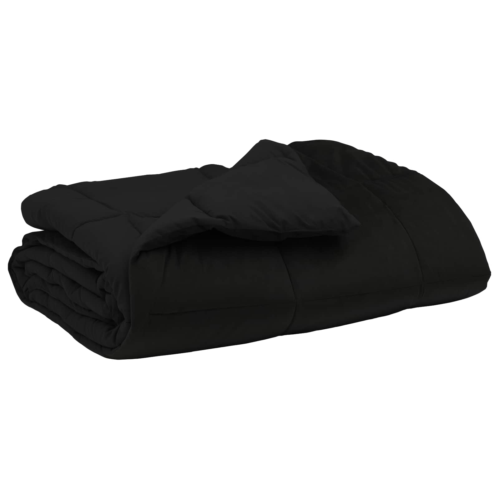 Ganzjahresbettdecke Anthrazit 135 x 200 cm Mikrofaser