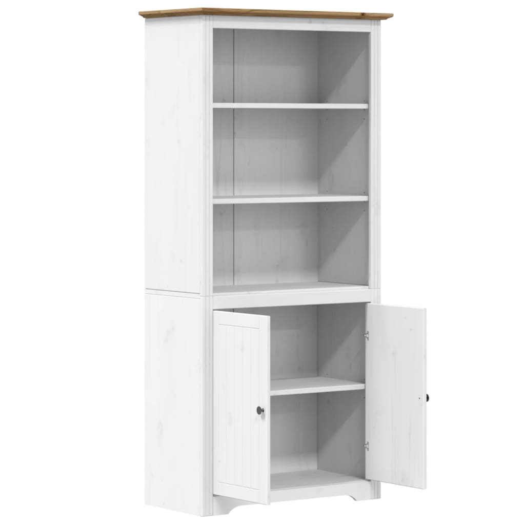 Bücherregal BODO Honigbraun 82 x 40 x 173 cm Holzwerkstoff