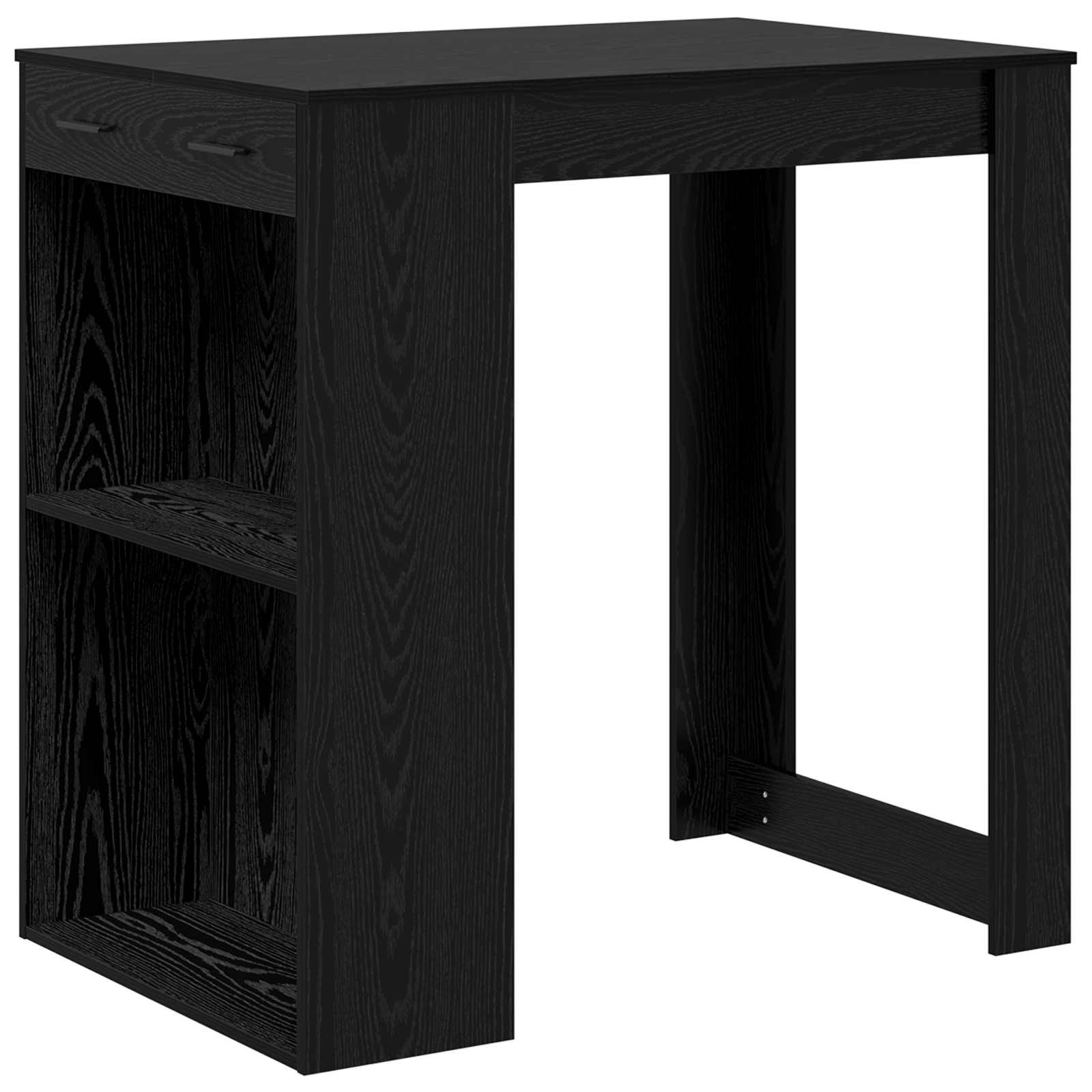 Bartisch Weiß 102x70x103,5 cm Holzwerkstoff