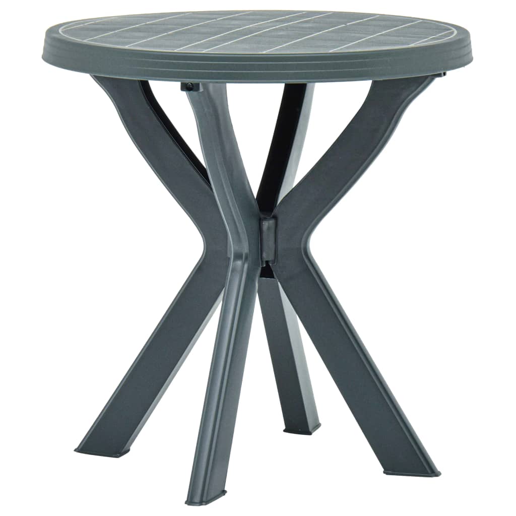Bistrotisch Weiß Ø70 cm Kunststoff