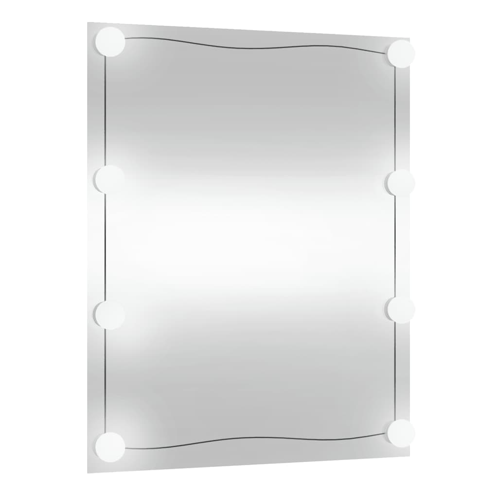 Wandspiegel 40 x 40 cm Quadratisch Glas
